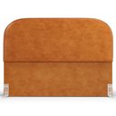 Ver imagem 5 de Cabeceira Cama Box Queen 160cm Orgânica Lanna W01 Couríssimo Canela - Lyam Decor