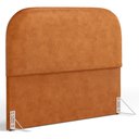 Ver imagem 1 de Cabeceira Cama Box Queen 160cm Orgânica Lanna W01 Couríssimo Canela - Lyam Decor