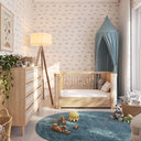 Ver mais imagens de Berço Americano 2 em 1 Madeira com de Tela Quater Linha Paglia