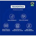 Ver imagem 3 de Aparelho de Jantar Porcelana 20 Peças Tramontina Cor Branco Liso