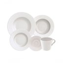 Ver imagem 1 de Aparelho de Jantar Porcelana 20 Peças Tramontina Cor Branco Liso