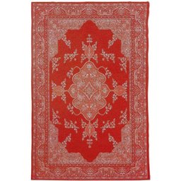 Tapete Sala Tabriz Vermelho 200x300 Cm Clássico Tipo Belga - 2