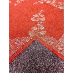 Tapete Sala Tabriz Vermelho 200x300 Cm Clássico Tipo Belga - 3