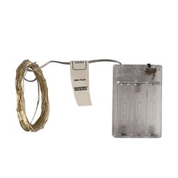 Fio de Fada Led para Decoração Cordão de Luz 5 Metros - Branco - 1