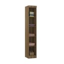 Ver imagem 2 de Guarda Roupa Modulado 1 Porta 38cm Veneza Luciane Móveis Avelã Pf/cinza Supremo Pf