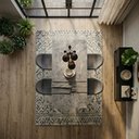 Ver imagem 2 de Kit Mesa de Jantar com Tampo Granito com 4 Cadeiras 140cm Caemmun
