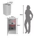 Ver imagem 3 de Balcão para Cozinha 1 Porta 1 Prateleira 40cm MDF Grazi Branco
