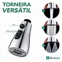 Ver imagem 7 de Cuba Cascata Gourmet Premium Torneira Lavador Copos Completa