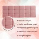 Ver imagem 4 de Cabeceira Cama Box Captonê Queen 1,58 Bia:rose