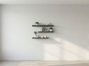 Ver imagem 5 de Kit 3 Prateleiras Preto Mdp 60x20 + 40x20 + 80x20 com Suporte