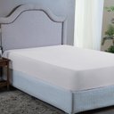 Ver imagem 1 de Roupa de Cama Queen 400 Fios com Elástico Hotel Pousada Macio Acetinado:branco
