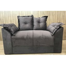 Sofá 2 Lugares Marrom 603 Paris - 2