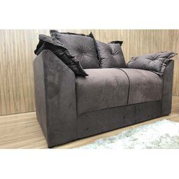 Sofá 2 Lugares Marrom 603 Paris - 3