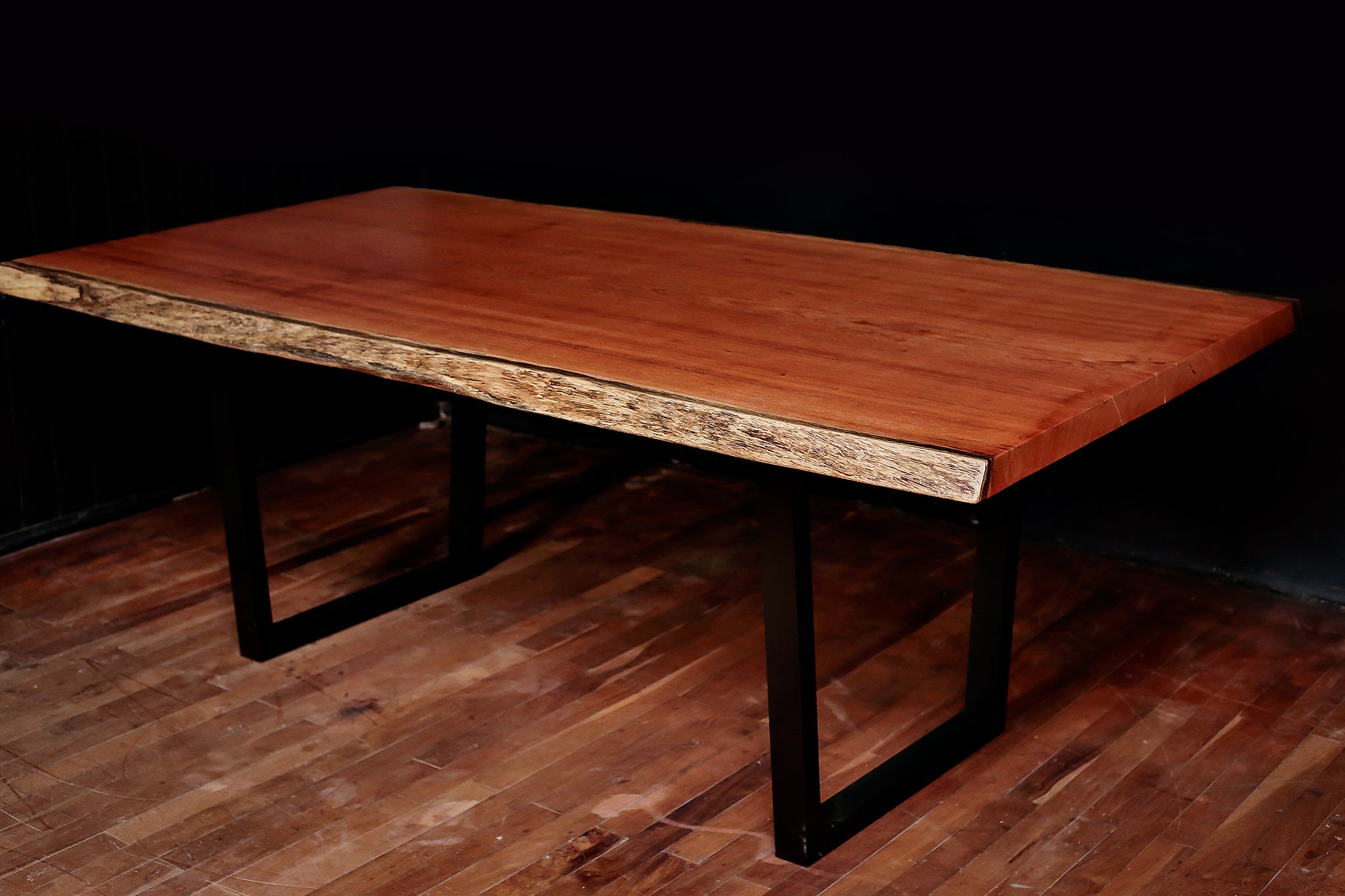 Mesa de Jantar Madeira Rustica Orgânica 2500x1250x750mm - 1