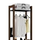 Ver imagem 4 de Closet Modulado com Arara e 2 Gavetas Preto