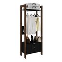 Ver imagem 3 de Closet Modulado com Arara e 2 Gavetas Preto