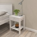 Ver imagem 2 de Mesa de Cabeceira 1 Gaveta