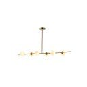 Ver imagem 2 de Pendente Louise com Vidro Leitoso H6xg9 6 Lâmpadas