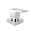 Ver imagem 3 de Acabamento para Registro Chuveiro Alavanca Stick Quadrado Cromado Metal Prateado Brilhante Luxo Mode