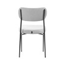 Ver imagem 5 de Cadeira Lilly Estrutura Madeira Courino Cinza Sallar Home 47cm
