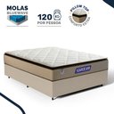 Ver imagem 4 de Cama Box + Colchão Gazin de Molas Ensacadas Pillow Top Air Pro Casal 138 cm