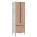 Ver imagem 1 de Paneleiro 70cm 2 Portas 2 Gavetas 1 Gavetão Luci Luciane Móveis