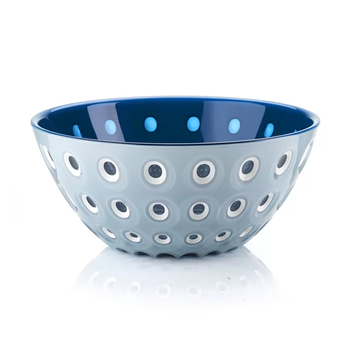 Tigela Bowl 25 Cm em Acrilico Azul Claro / Azul Mediterrâneo- Le Murrine - Guzzini