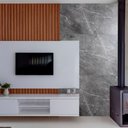 Ver imagem 2 de Revestimento Flexível Extragrande Efeito Mármore Cinza - 2,00 X 1,00