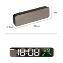 Ver imagem 5 de Relógio Digital de Parede LED com Temperatura, Umidade e Alarme – Visor Espelhado