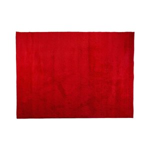 Tapete para Quarto ,sala ,escritório 1,50 X 2,50 Pelo Macio.:vermelho