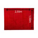 Ver imagem 4 de Tapete para Quarto ,sala ,escritório 1,50 X 2,50 Pelo Macio.:vermelho