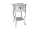 Ver imagem 2 de Mesa de Cabeceira Florence 1 Gaveta Branco