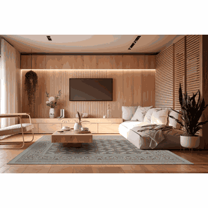 Tapete Rayza Natural Look Turmalina a 1.00m X 1.50m