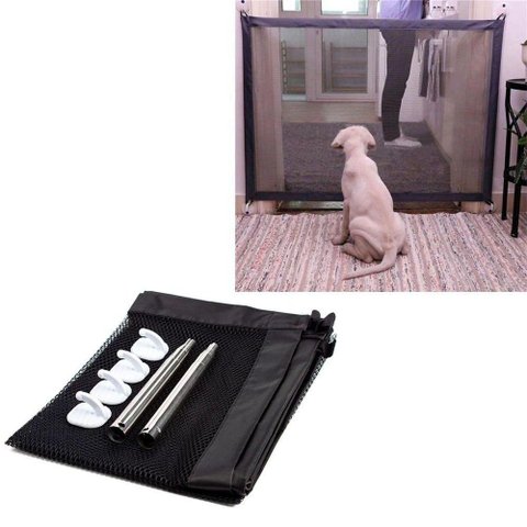 Kit 2 Telas Grade Porta para Cachorro Pet Caes Bebe Gato