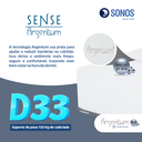 Ver imagem 5 de Colchão Sonos Sense Argentum Queen Ortopédico Espuma D33 158x198x19 a Vácuo