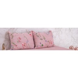 Jogo de Lençol Plush Solteiro Estampado Quentinho 2 Pç - 2