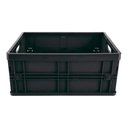 Ver imagem 2 de Caixa Dobrável Prática Organizadora 22l Preta Mor 22 Litros