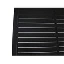 Ver imagem 4 de Mesa Retangular Haiti com Tampo Ripado Trama Original Preto