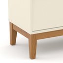 Ver imagem 7 de Jogo de Quarto Infantil Unique Guarda Roupa 3 Portas e Cômoda com Porta Off White/eco Wood - Matic M