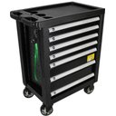 Ver imagem 1 de Carrinho de Ferramentas 181 Peças e 7 Gavetas Cromo Vanádio