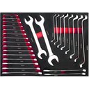 Ver imagem 5 de Carrinho de Ferramentas 181 Peças e 7 Gavetas Cromo Vanádio