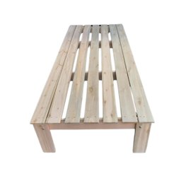 Cama Solteiro King Penafort 96x203x35 sem Pintura (crua) - 3