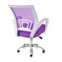 Ver imagem 7 de Cadeira de Escritório Secretária Base Cromada com Rodinha Fortt Lisboa Csf02