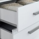 Ver imagem 3 de Comoda Laura 4 Gavs 1 Porta Branco