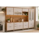 Ver imagem 1 de Cozinha Completa 10 Peças Eloise C595 Cinamomo/Off White MGM
