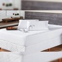 Ver imagem 2 de Capa Protetora de Colchão Impermeável de Solteiro com Elástico.