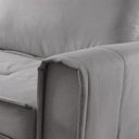 Ver imagem 6 de Sofá Cama Maldivas Dobrável com Colchão 2.23m Almofadas Soltas Jc Estofados