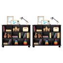 Ver imagem 2 de Kit 2 Nichos Organizadores com 6 Gavetas Preto/Preto - FdECOR