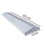 Forma Manual de Aço para Produção Própria de Chapéu Pingadeira 15x65cm Acabamento Muros - 6
