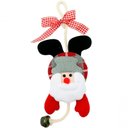 Ver imagem 1 de Kit 9 Pendente Natalino Boneco de Neve Papai Noel Rena 18cm